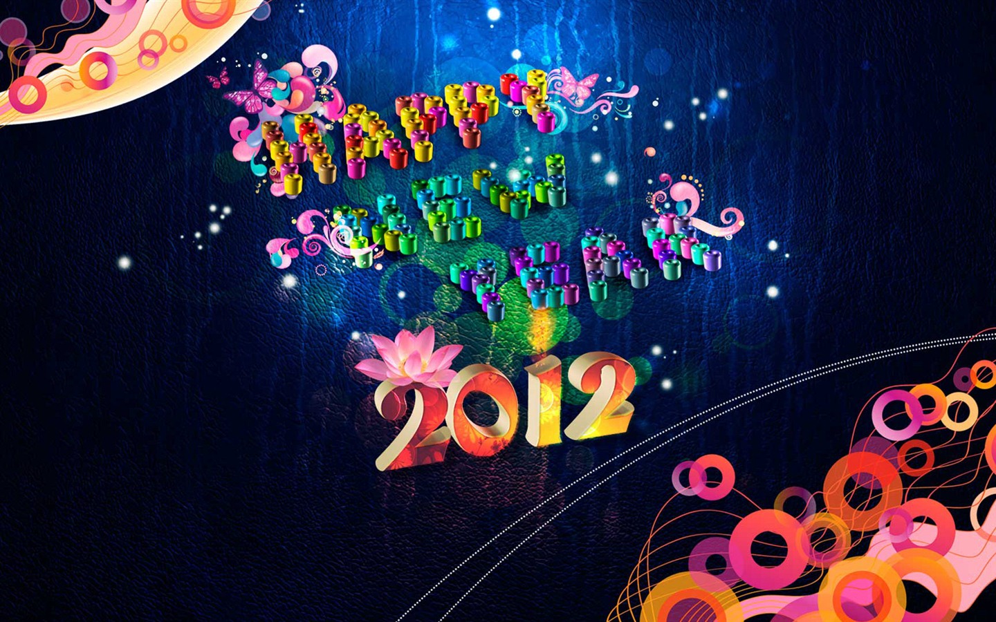 2012 New Year wallpapers (2) #3 - 1440x900