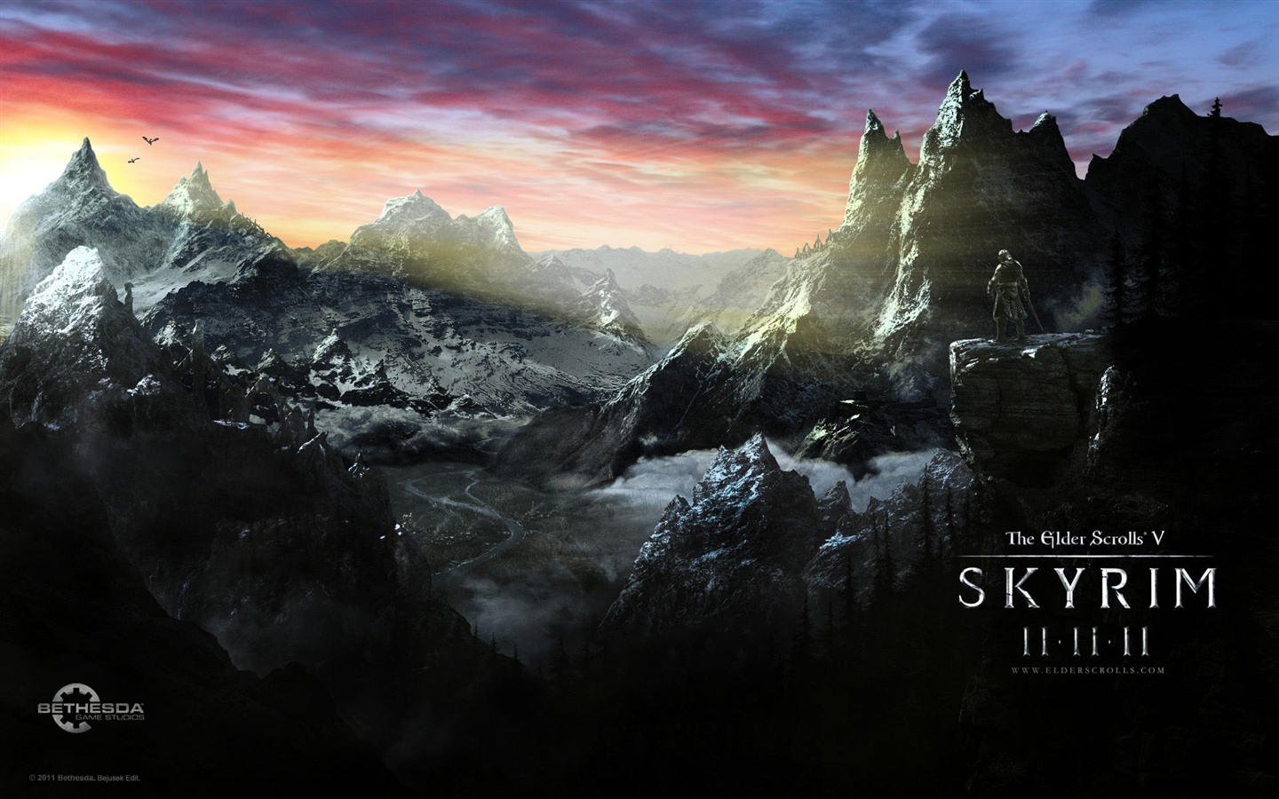 엘더 스크롤 V : Skyrim HD 배경 화면 #15 - 1440x900