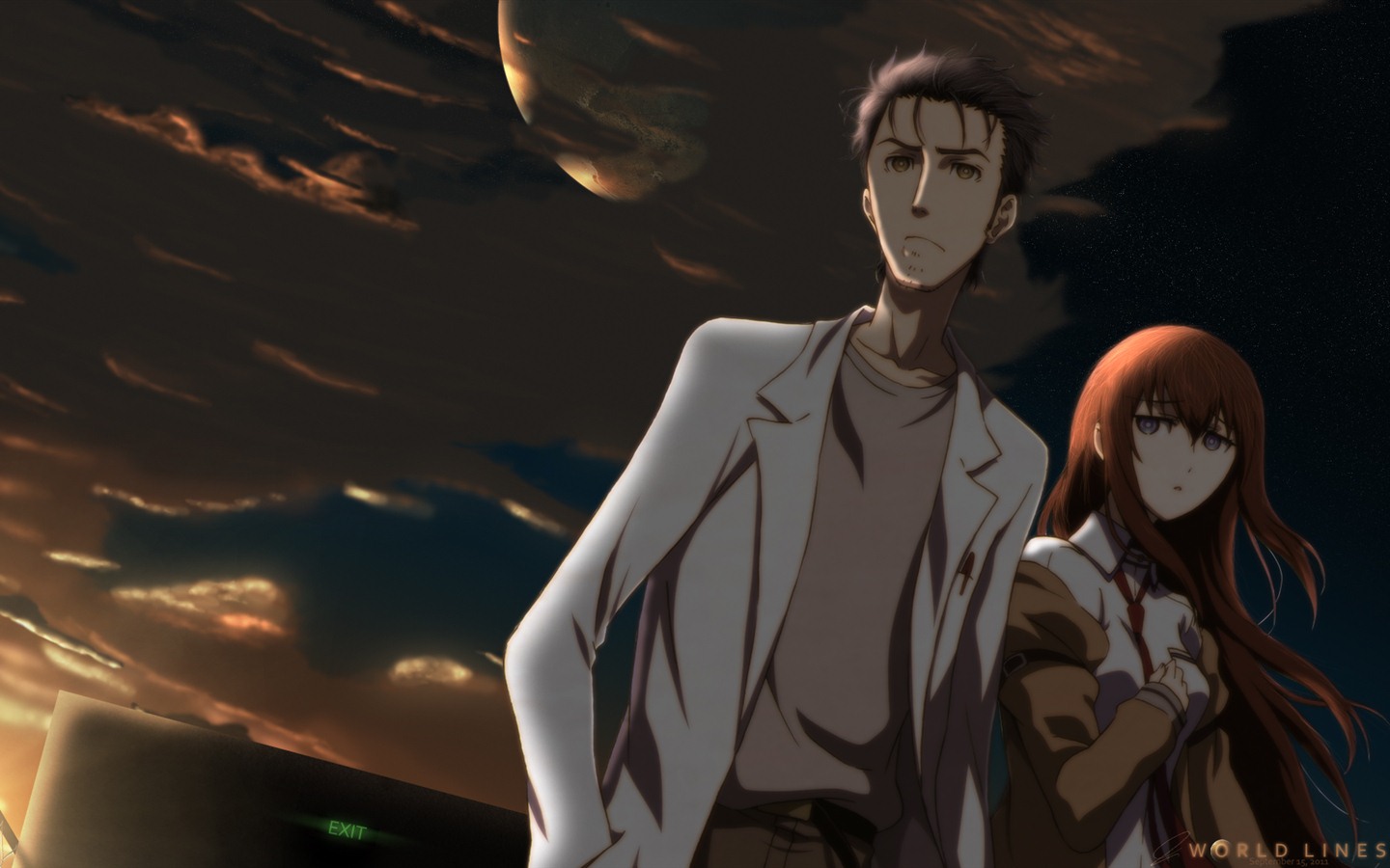 Steins Gate HD tapety na plochu #15 - 1440x900