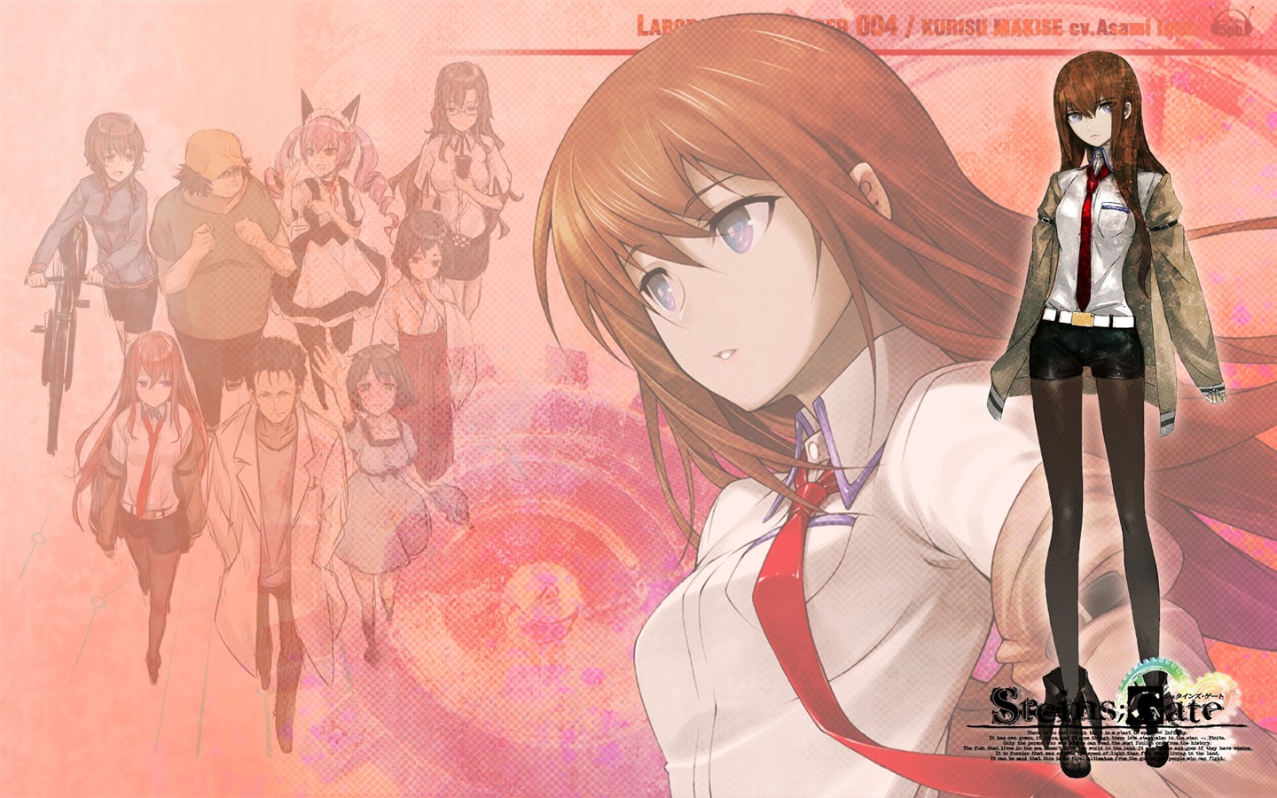 Steins Gate HD tapety na plochu #20 - 1440x900