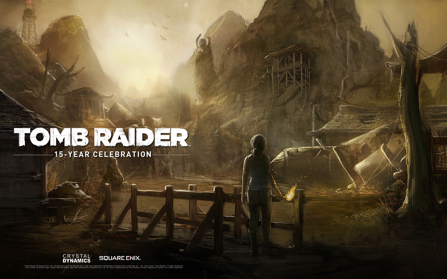 Tomb Raider 15 años de celebración de fondos de pantalla HD #3 - 1440x900