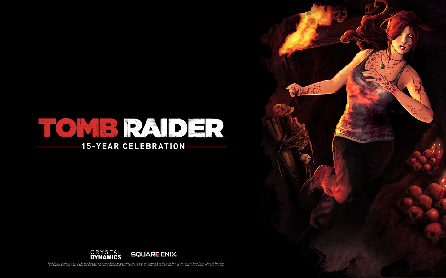 Tomb Raider 15-Year Celebration 古墓丽影15周年纪念版 高清壁纸4 - 1440x900