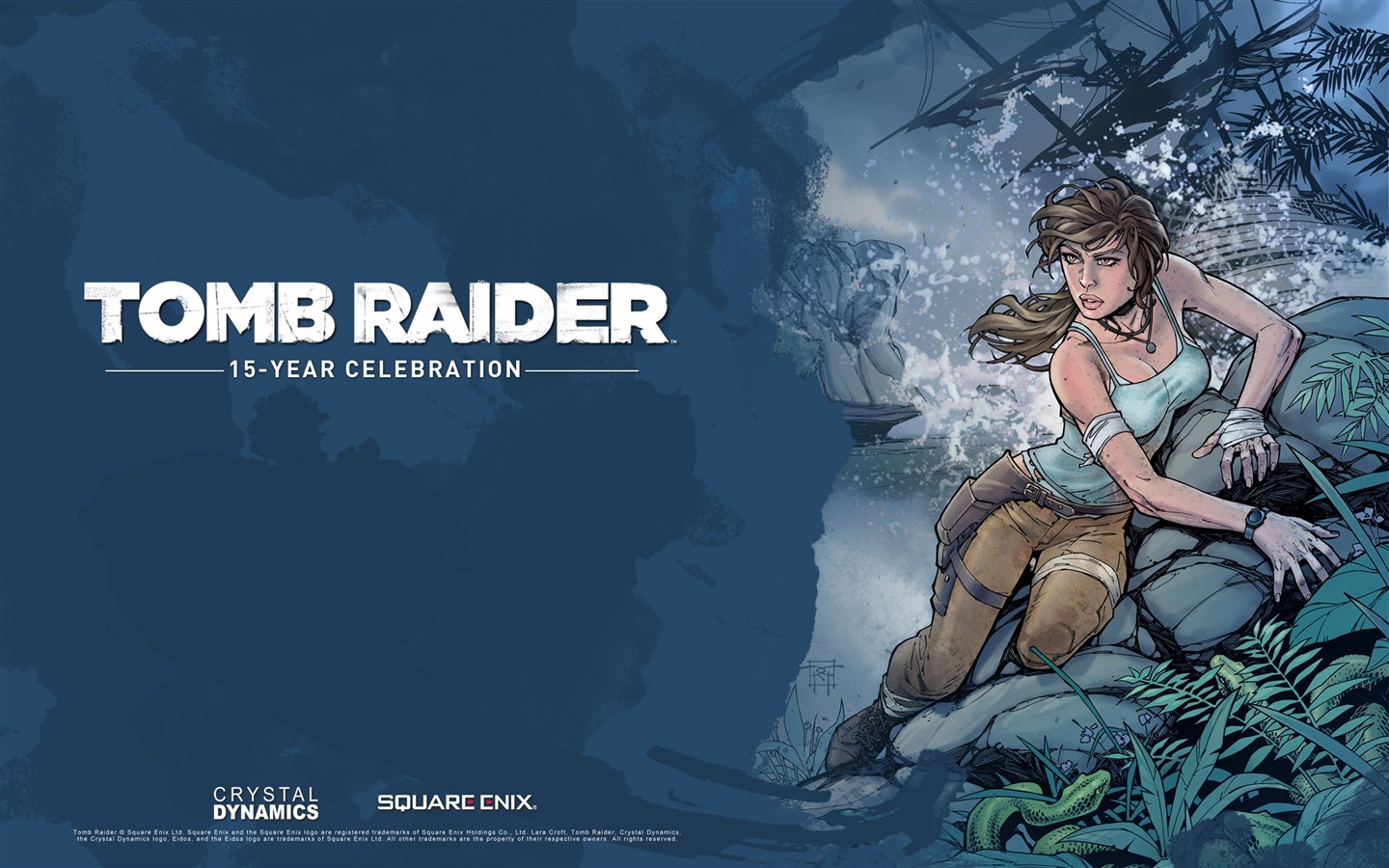 Tomb Raider 15-leté oslava HD wallpapers #12 - 1440x900