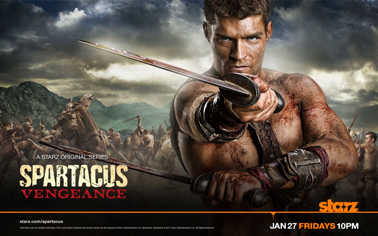 Spartacus: Vengeance fonds d'écran HD #1 - 1440x900