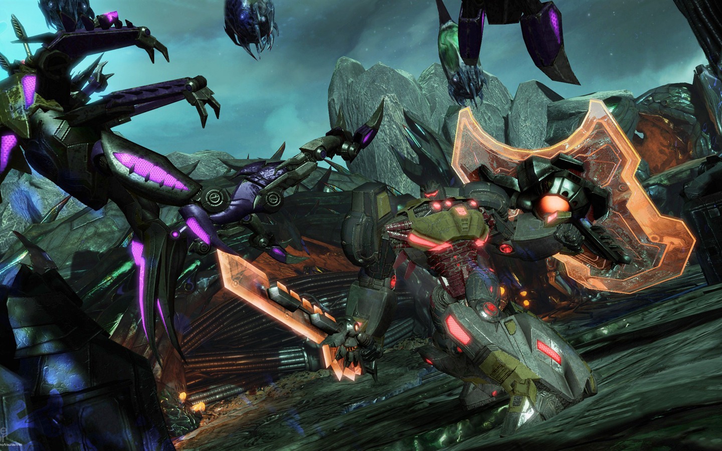 Transformers: La caída de Cybertron fondos de pantalla de alta definición #12 - 1440x900