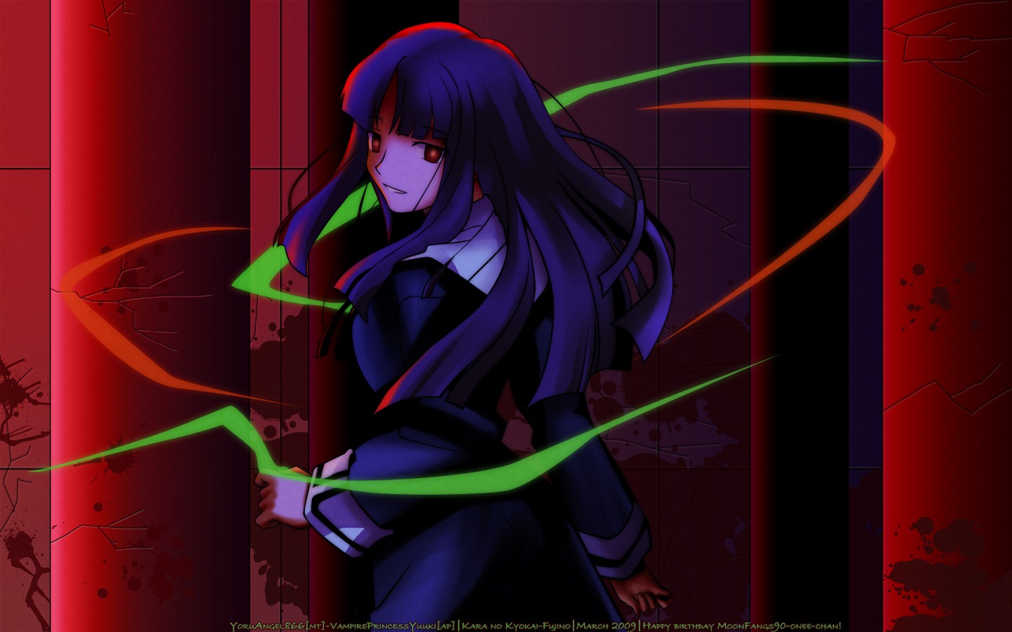 the Garden of sinners 空之境界 高清壁紙 #8 - 1440x900