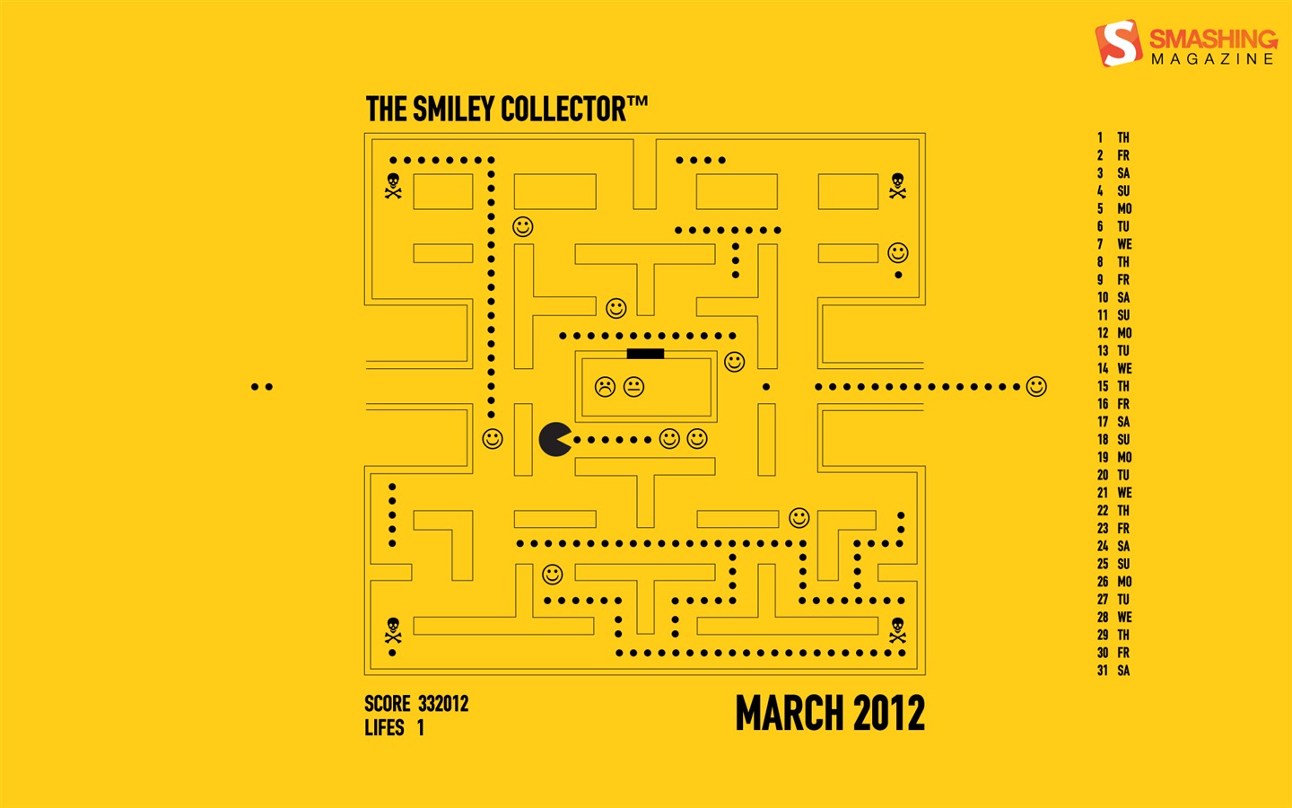 März 2012 Kalender Wallpaper #17 - 1440x900