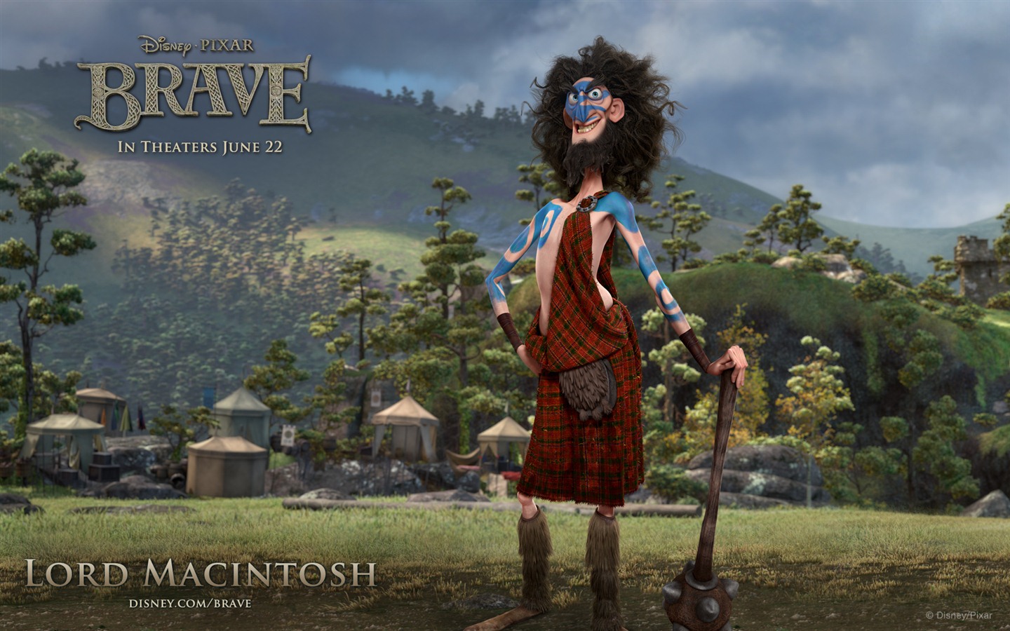 Brave 2012 勇敢雄心2012 高清壁紙 #7 - 1440x900