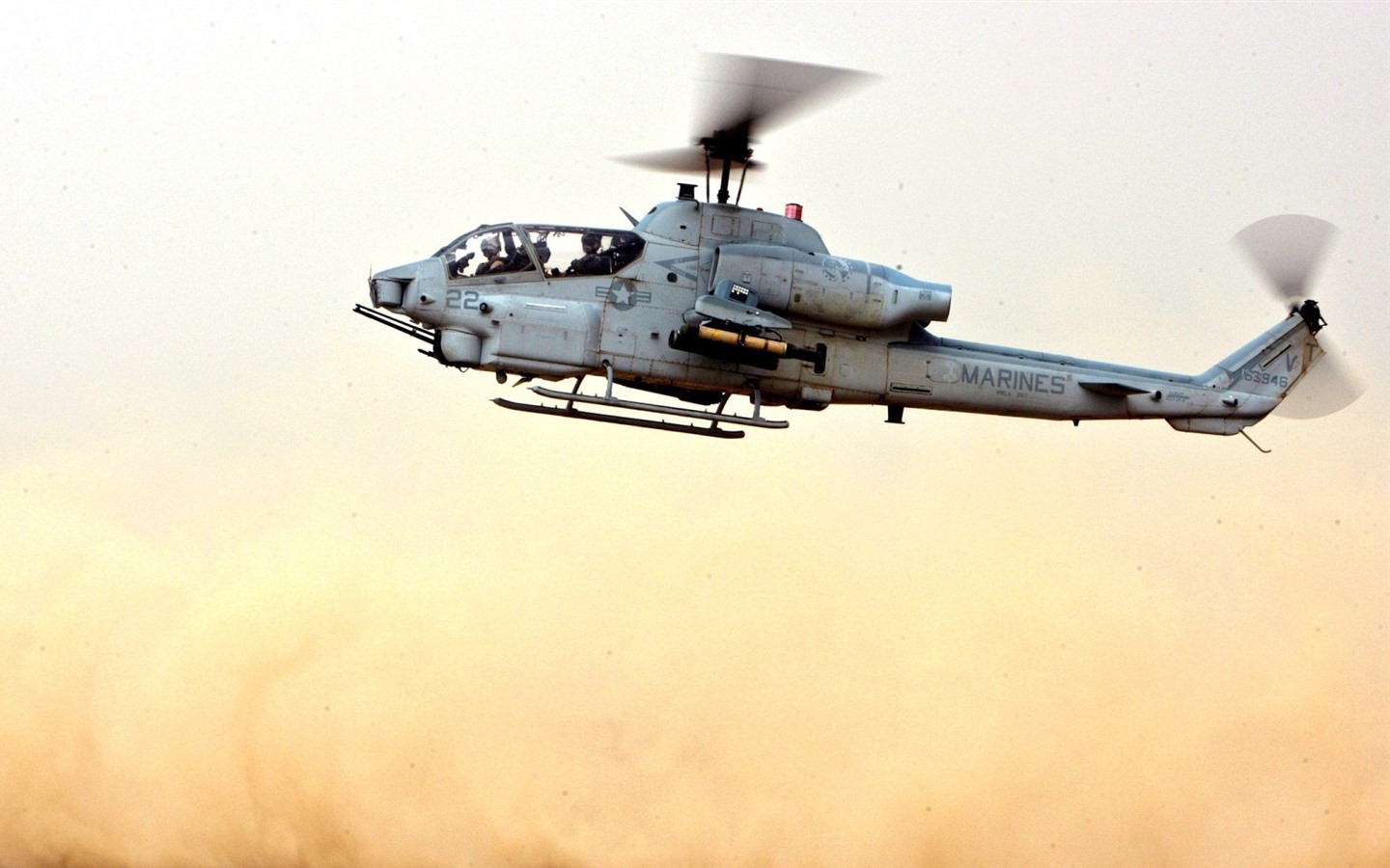군용 헬리콥터의 HD 월페이퍼 #7 - 1440x900