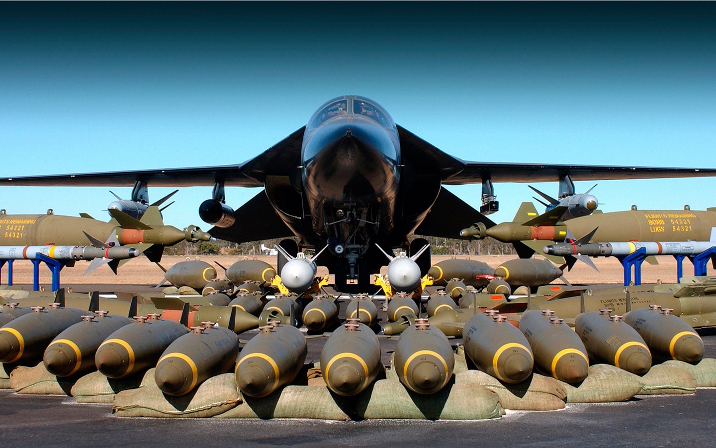軍用戰鬥機高清寬屏壁紙 #3 - 1440x900