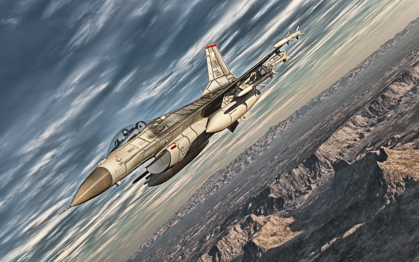 軍用戰鬥機高清寬屏壁紙 #12 - 1440x900