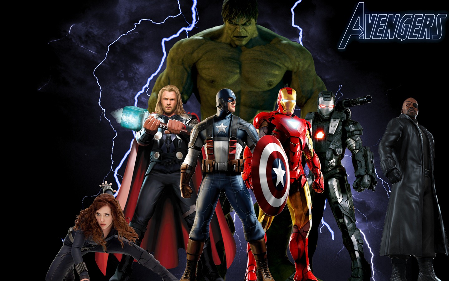 Les fonds d'écran HD 2012 Avengers #5 - 1440x900