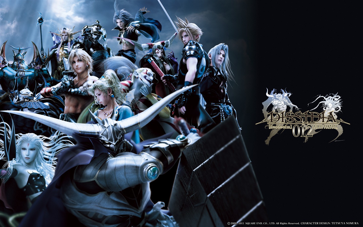 Dissidia 012: Duodecim Final Fantasy HD fondos de pantalla #1 - 1440x900