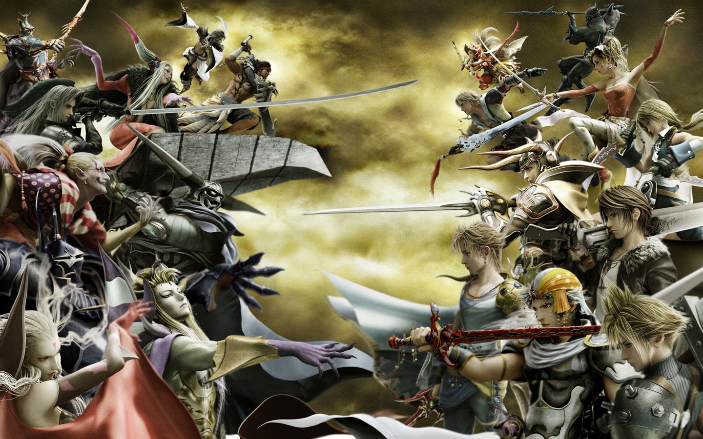 Dissidia 012: Duodecim Final Fantasy  最终幻想：纷争2 高清壁纸6 - 1440x900