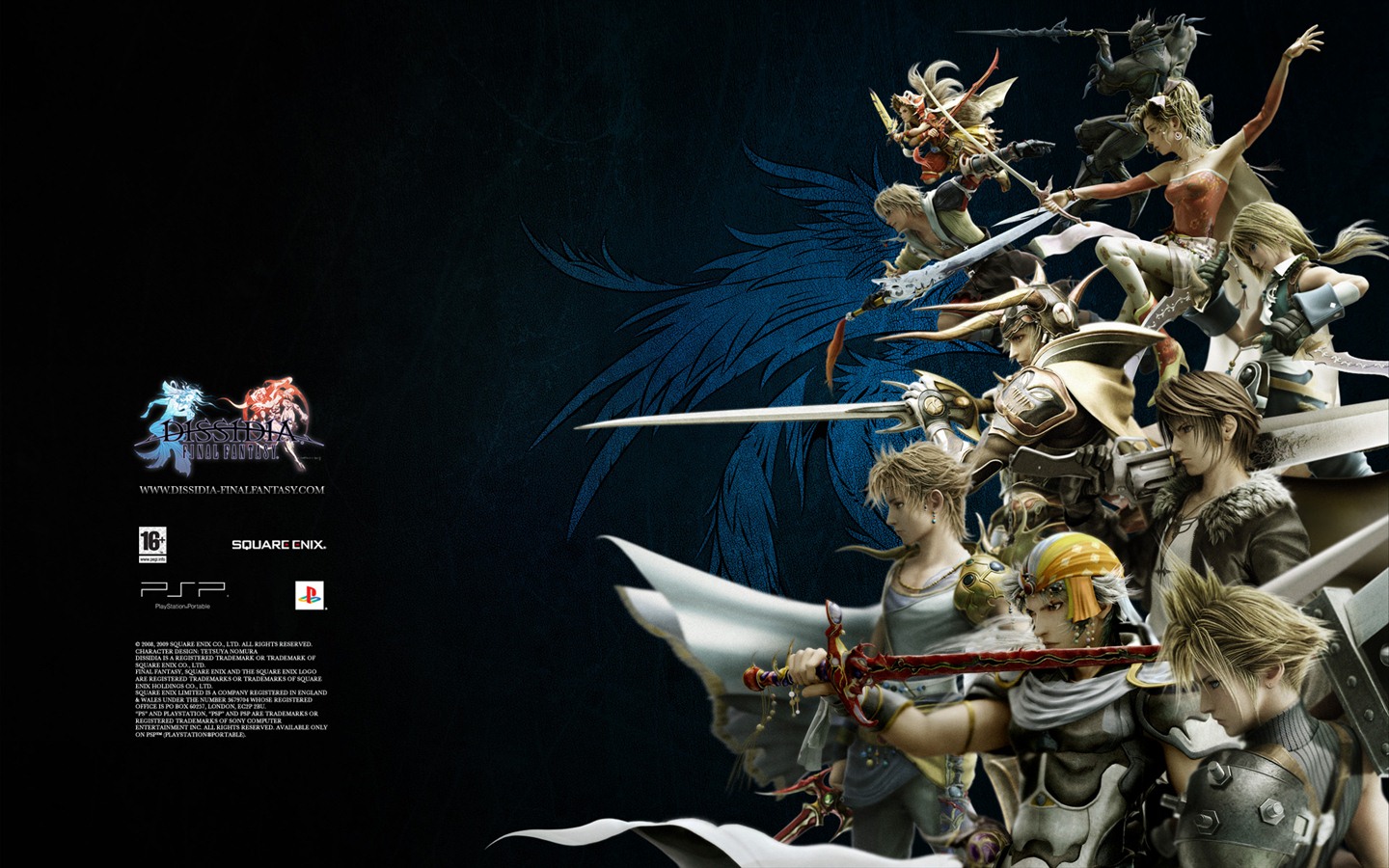 Dissidia 012: Duodecim Final Fantasy HD fondos de pantalla #9 - 1440x900