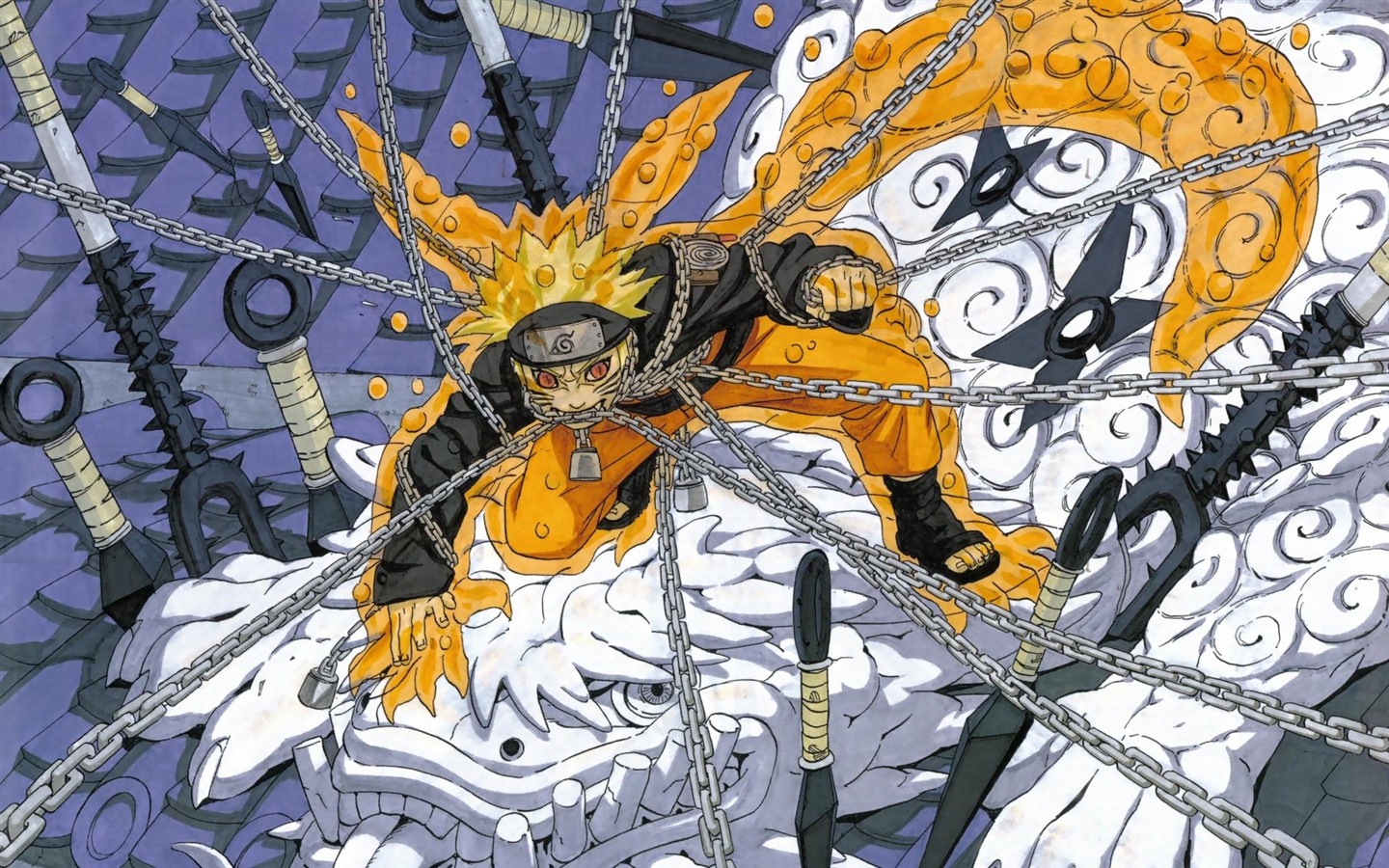 Naruto anime HD tapety na plochu #26 - 1440x900