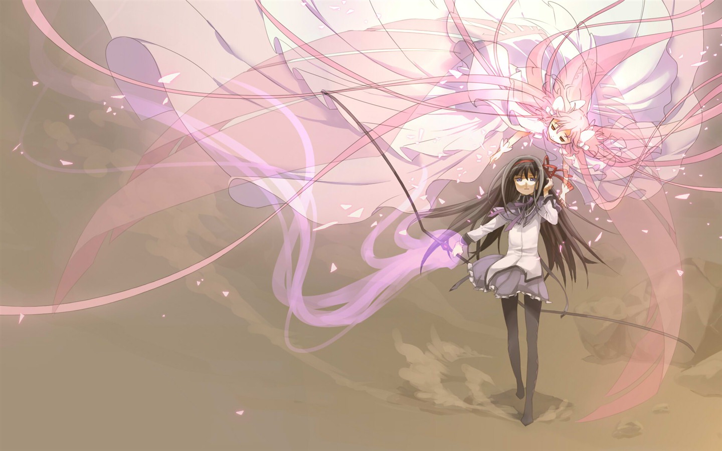 Puella 동방 박사 Madoka Magica의 HD 월페이퍼 #7 - 1440x900