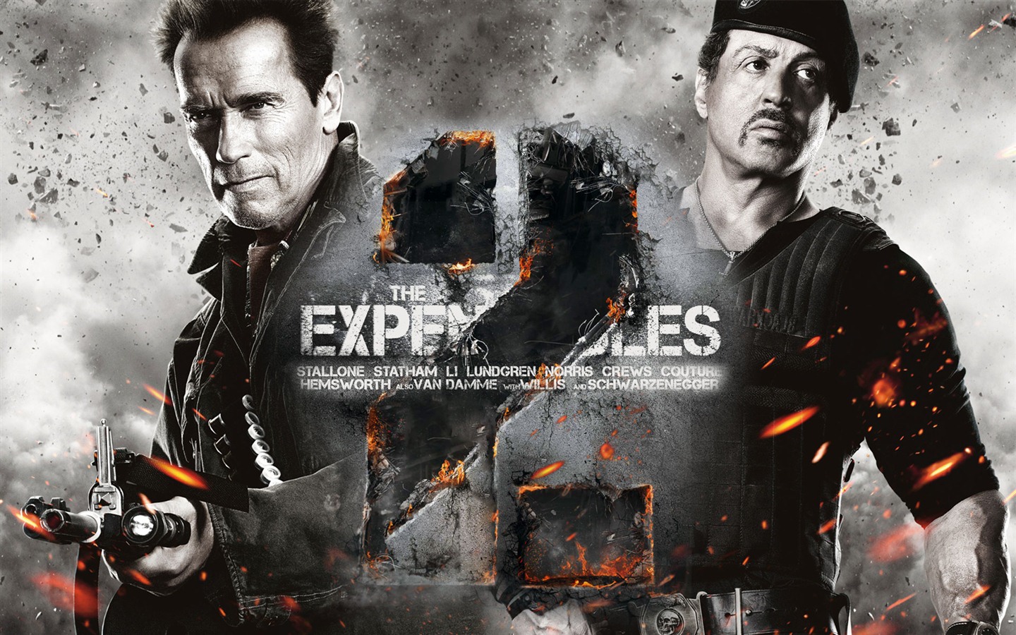 2012 The Expendables 2 敢死队2 高清壁纸1 - 1440x900