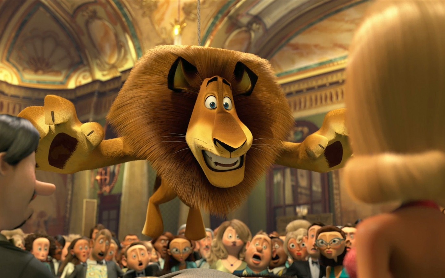 Madagascar 3: Europe's Most Wanted 馬達加斯加3：歐洲大圍捕 高清壁紙 #7 - 1440x900