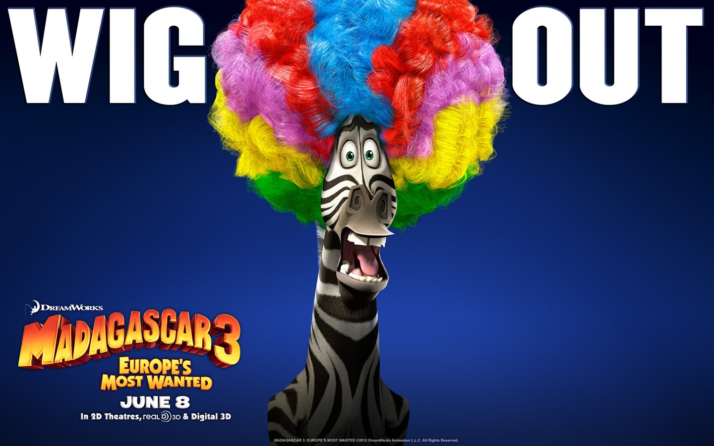 Madagascar 3: Europe Most Wanted fonds d'écran HD #13 - 1440x900