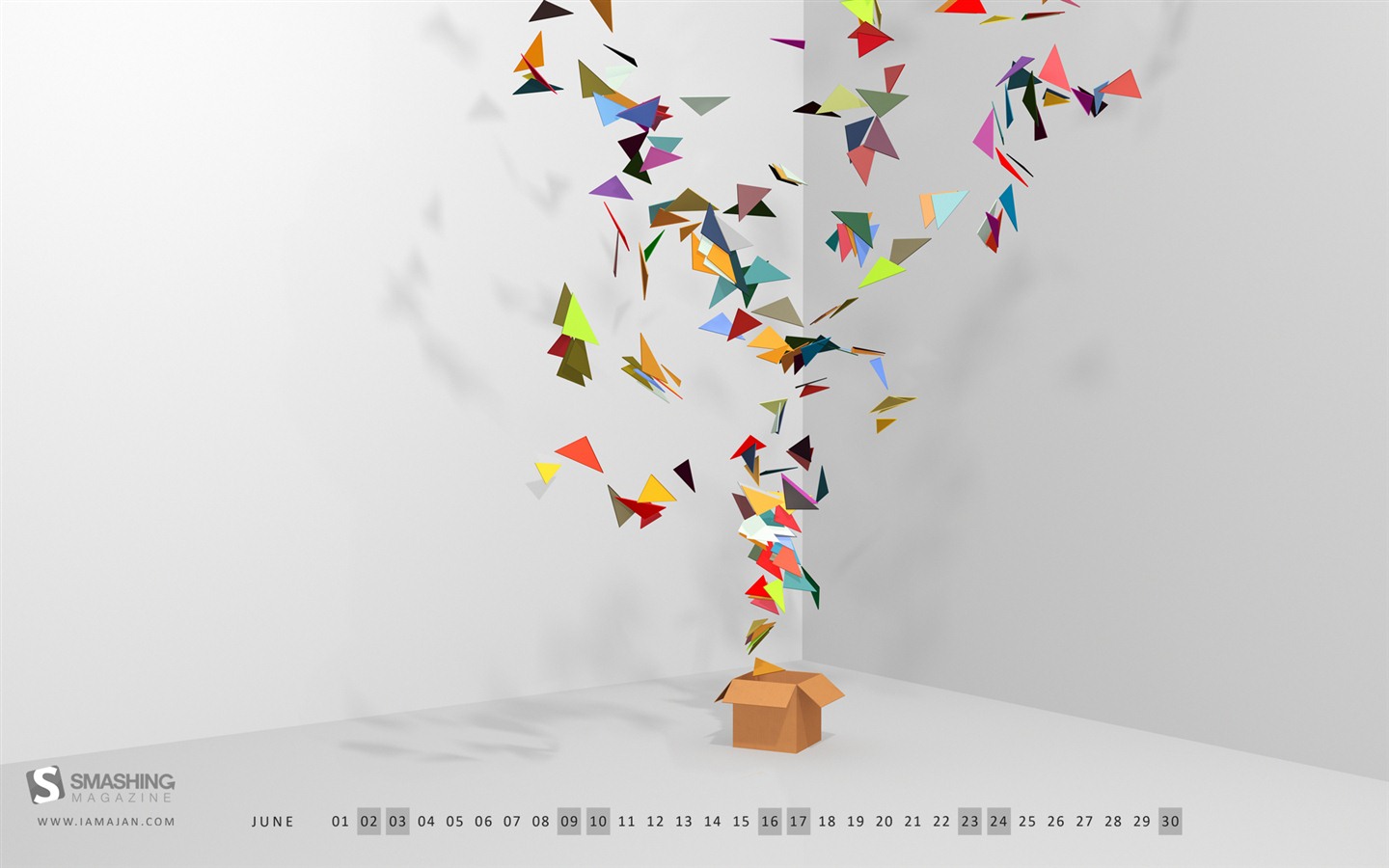 2012年6月 月曆壁紙(二) #8 - 1440x900