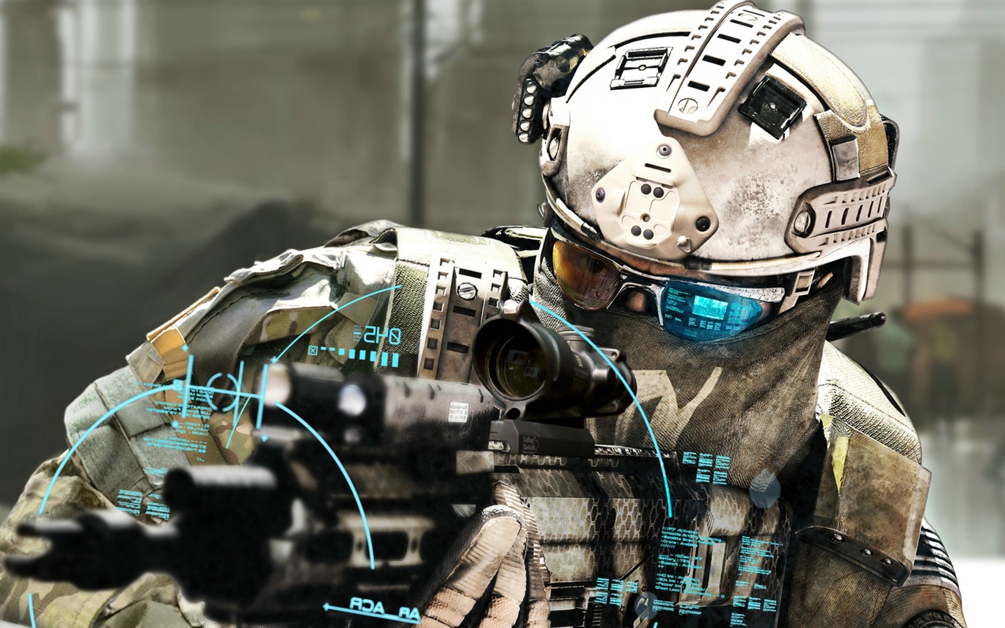 Ghost Recon: Future Soldier HD tapety na plochu #4 - 1440x900