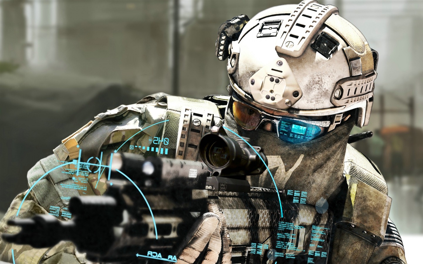 Ghost Recon: Future Soldier 幽靈行動4：未來戰士高清壁紙 #4 - 1440x900