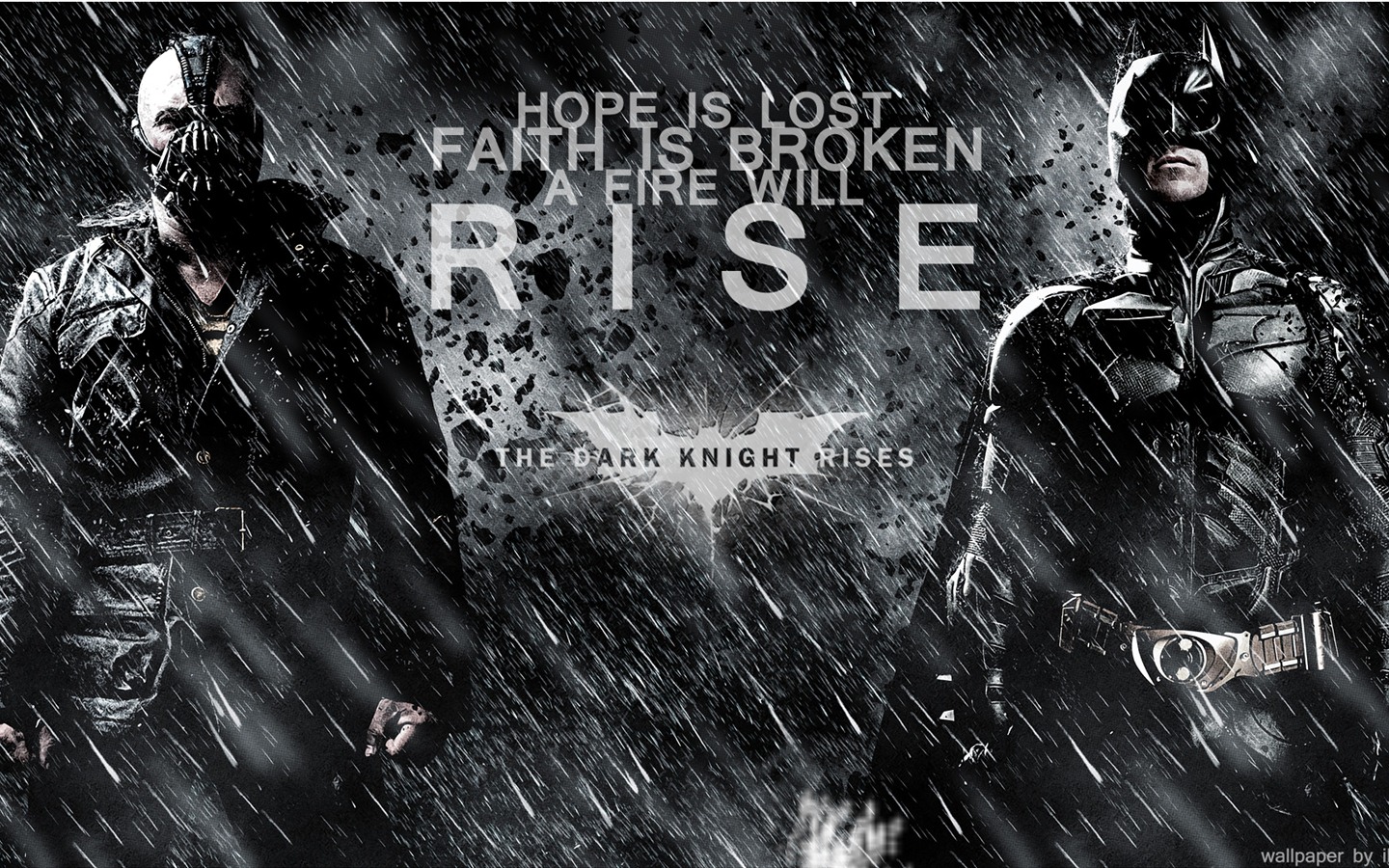 The Dark Knight Rises 蝙蝠俠：黑闇騎士崛起 高清壁紙 #5 - 1440x900