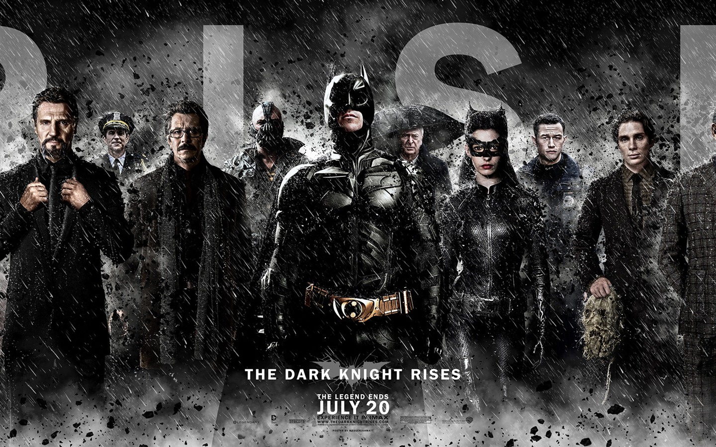 The Dark Knight Rises 蝙蝠侠：黑暗骑士崛起 高清壁纸8 - 1440x900
