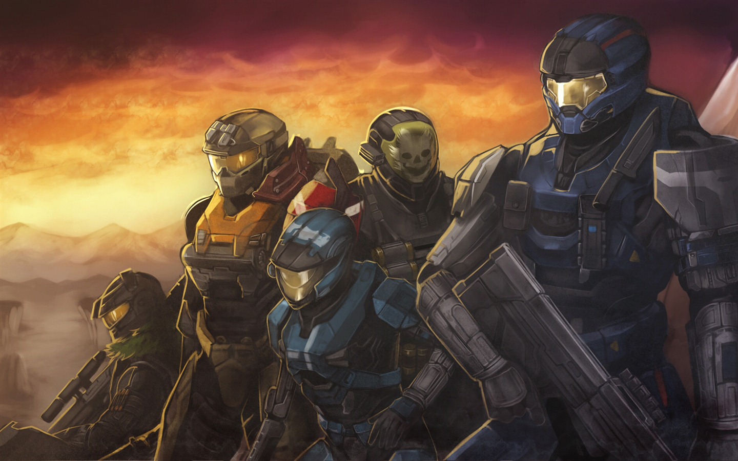 Halo game HD wallpapers #20 - 1440x900