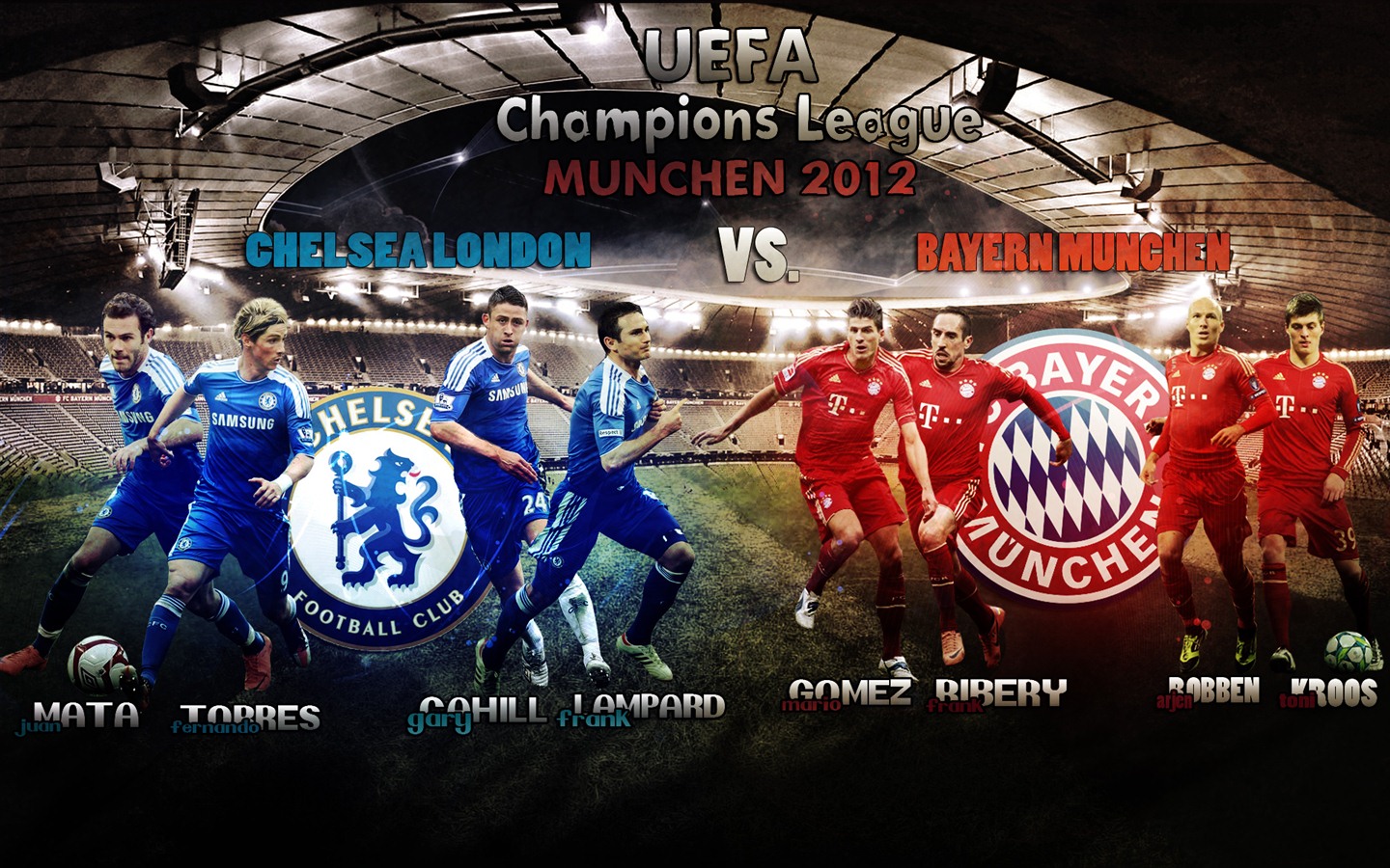 UEFA EURO 2012 fonds d'écran HD (2) #6 - 1440x900