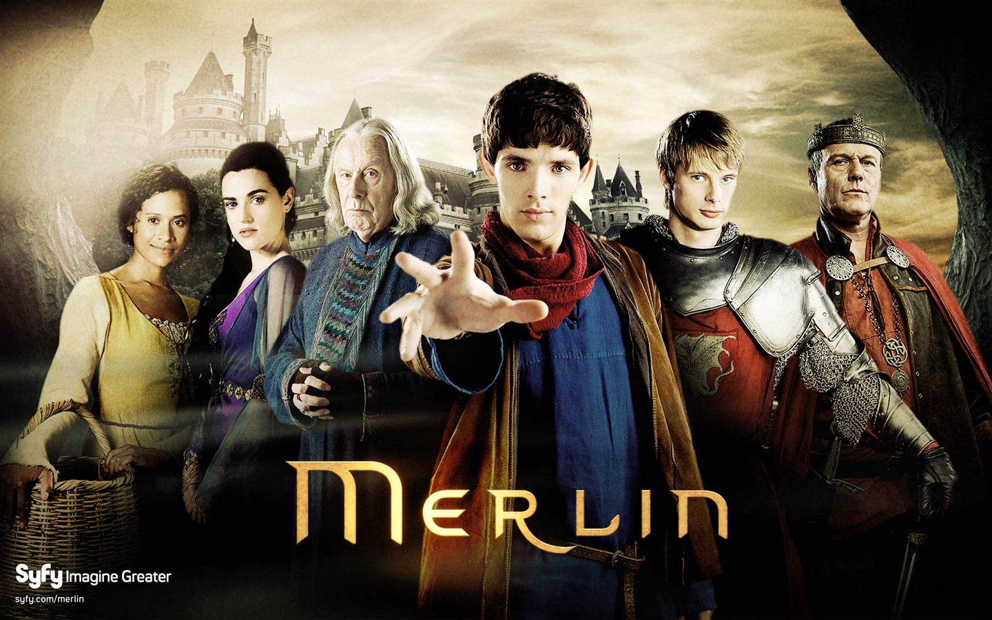 Merlin TV Series 梅林传奇 电视连续剧 高清壁纸1 - 1440x900