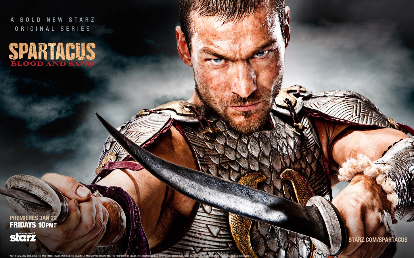 Spartacus: Blood and Sand HD tapety na plochu #1 - 1440x900
