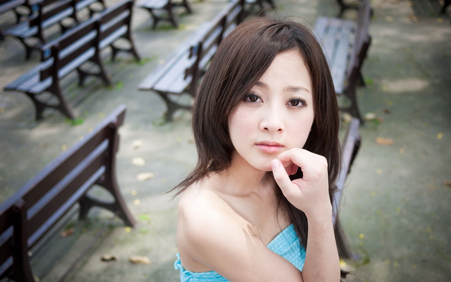 대만 과일 소녀 아름다운 월페이퍼 (10) #8 - 1440x900