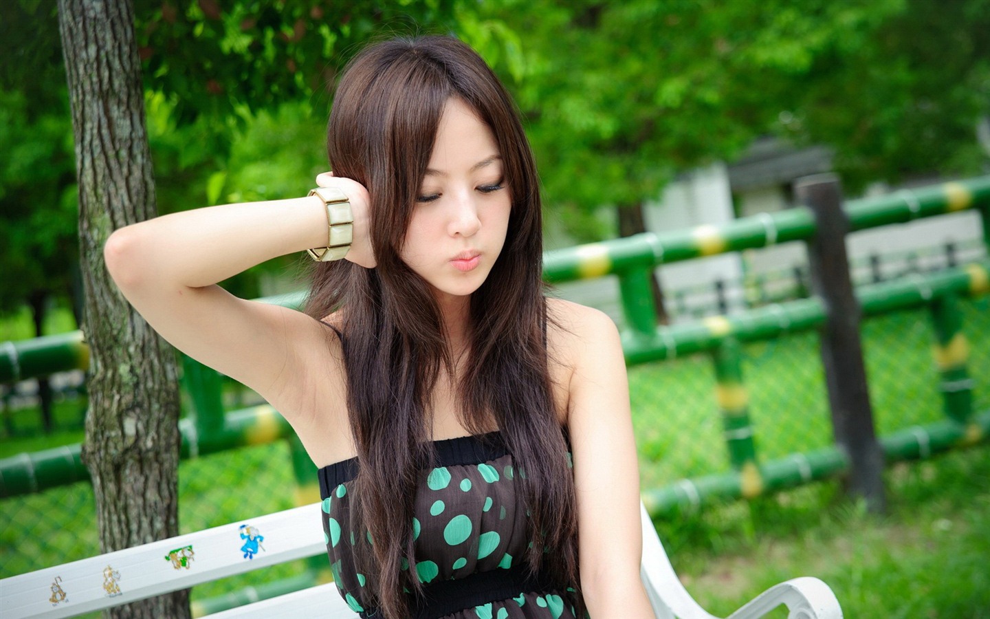 대만 과일 소녀 아름다운 월페이퍼 (11) #15 - 1440x900