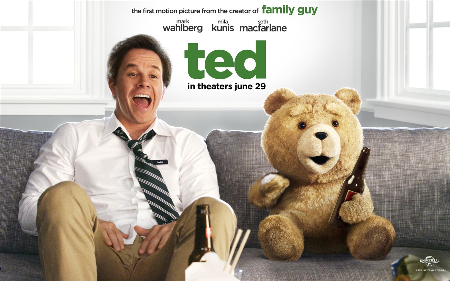 Ted 2012 泰迪熊2012 高清壁纸1 - 1440x900