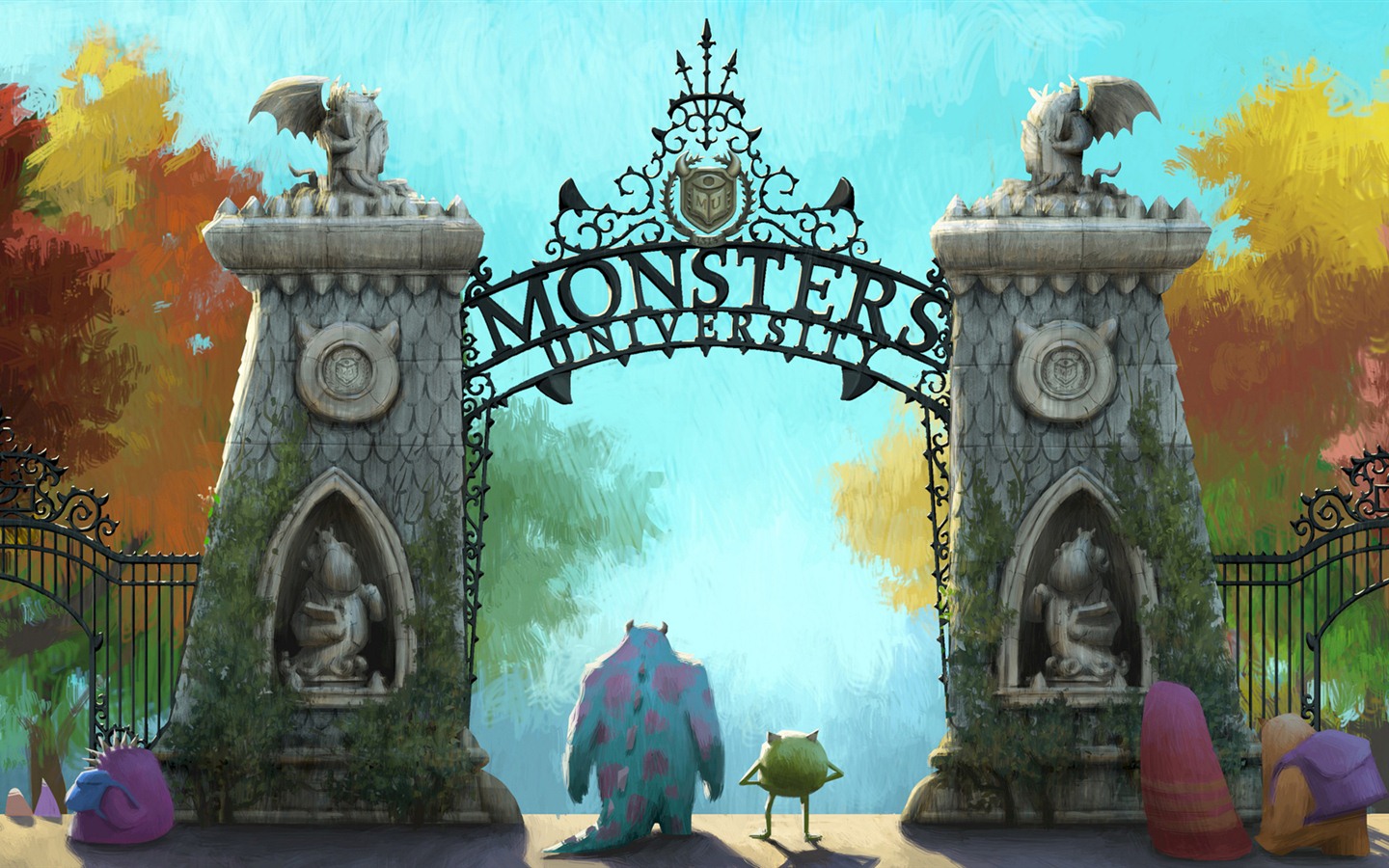 Monsters Universität HD Wallpaper #1 - 1440x900
