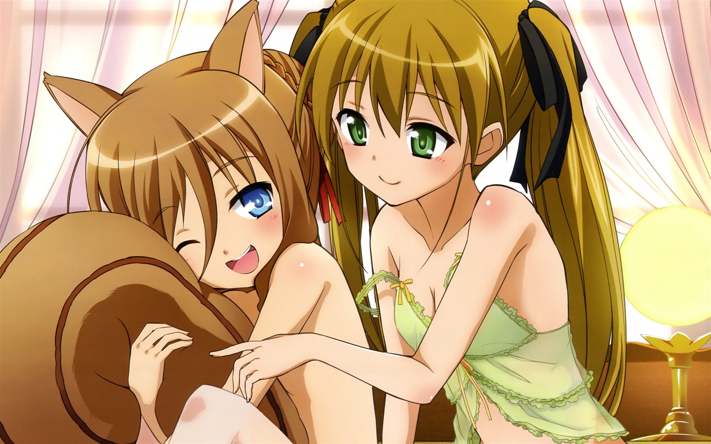 Красивые аниме девушки HD обои (1) #19 - 1440x900