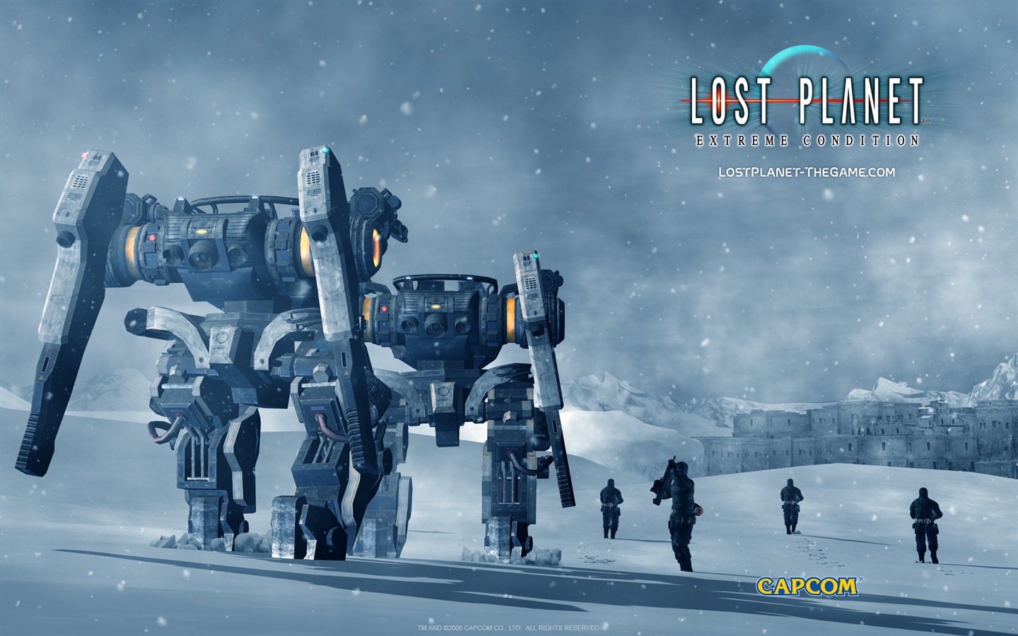 Lost Planet: Extreme Condition HD tapety na plochu #1 - 1440x900