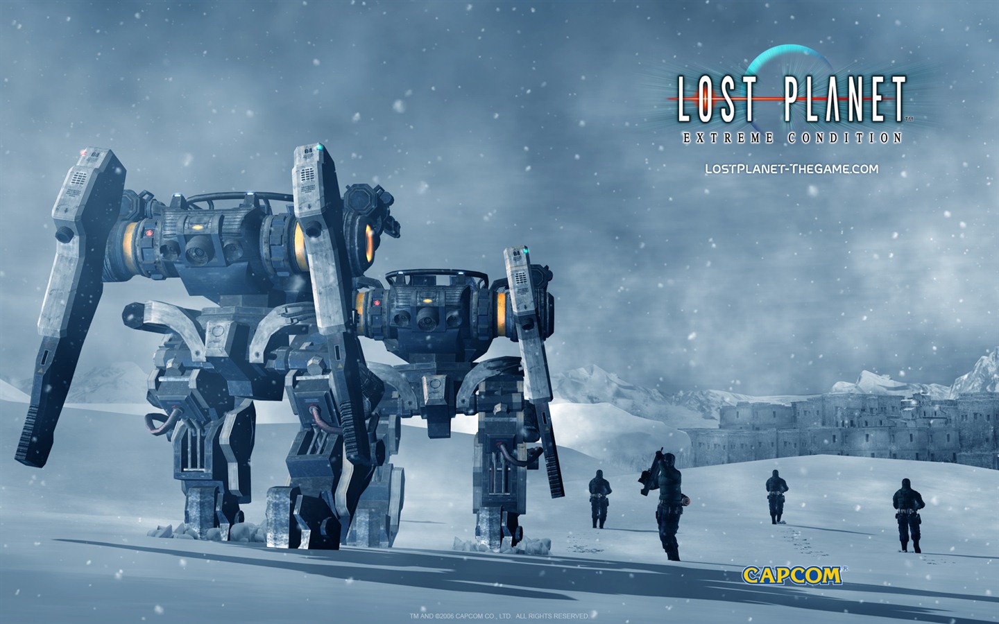 Lost Planet: Extreme Condition 失落的星球：極限狀態高清壁紙 #1 - 1440x900