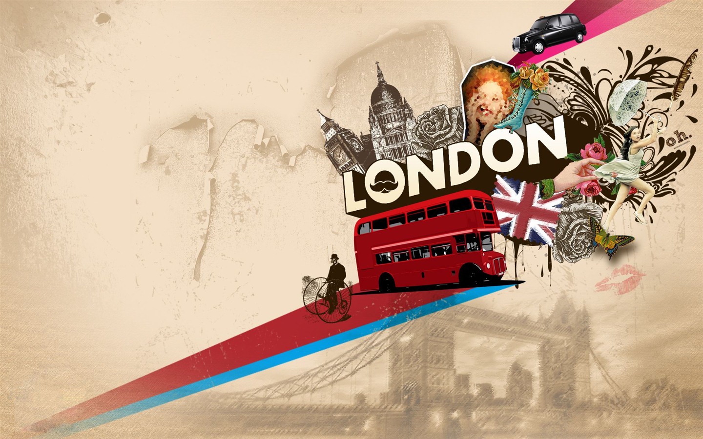 2012年ロンドン五輪のテーマの壁紙（1） #15 - 1440x900