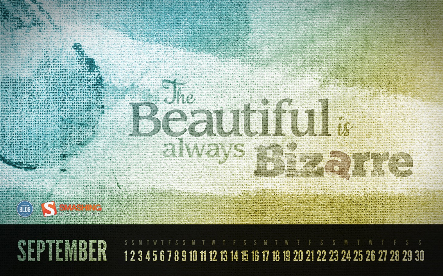 2012年9月 月曆壁紙(一) #20 - 1440x900