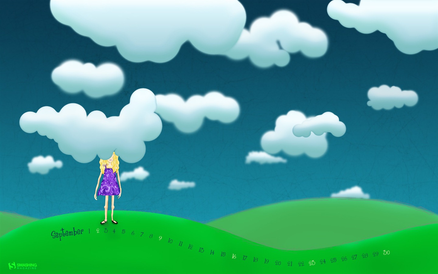 2012年9月 月曆壁紙(二) #5 - 1440x900