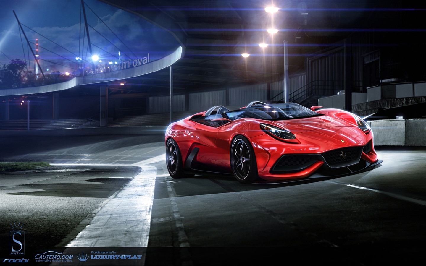 2012 Ferrari F12 Berlinetta 法拉利高清壁紙 #18 - 1440x900