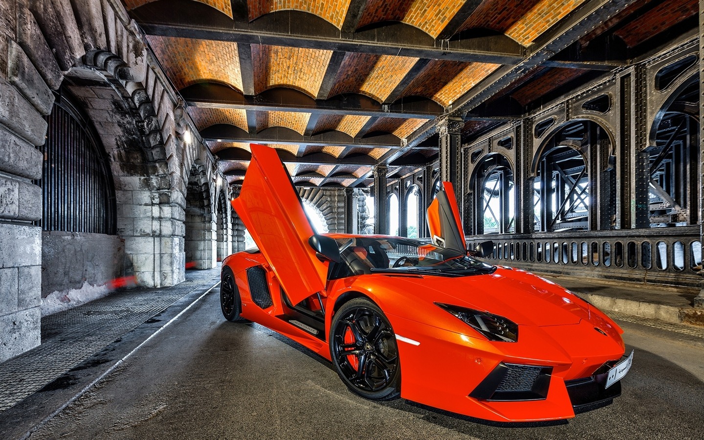 2012ランボルギーニAventador LP700-4 HDの壁紙 #29 - 1440x900