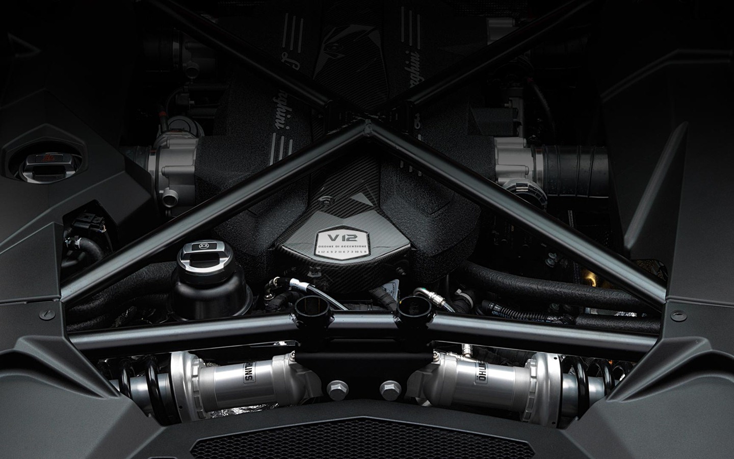 2012 람보르기니 Aventador LP700-4의 HD 배경 화면 #32 - 1440x900
