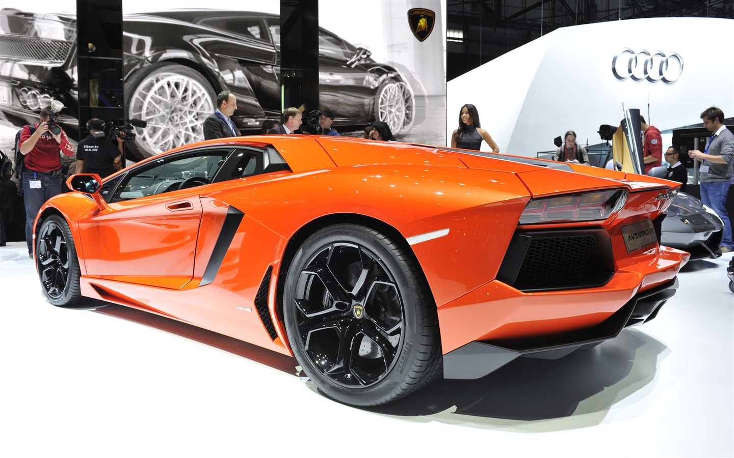 2012 Lamborghini Aventador LP700-4 蘭博基尼高清壁紙 #39 - 1440x900