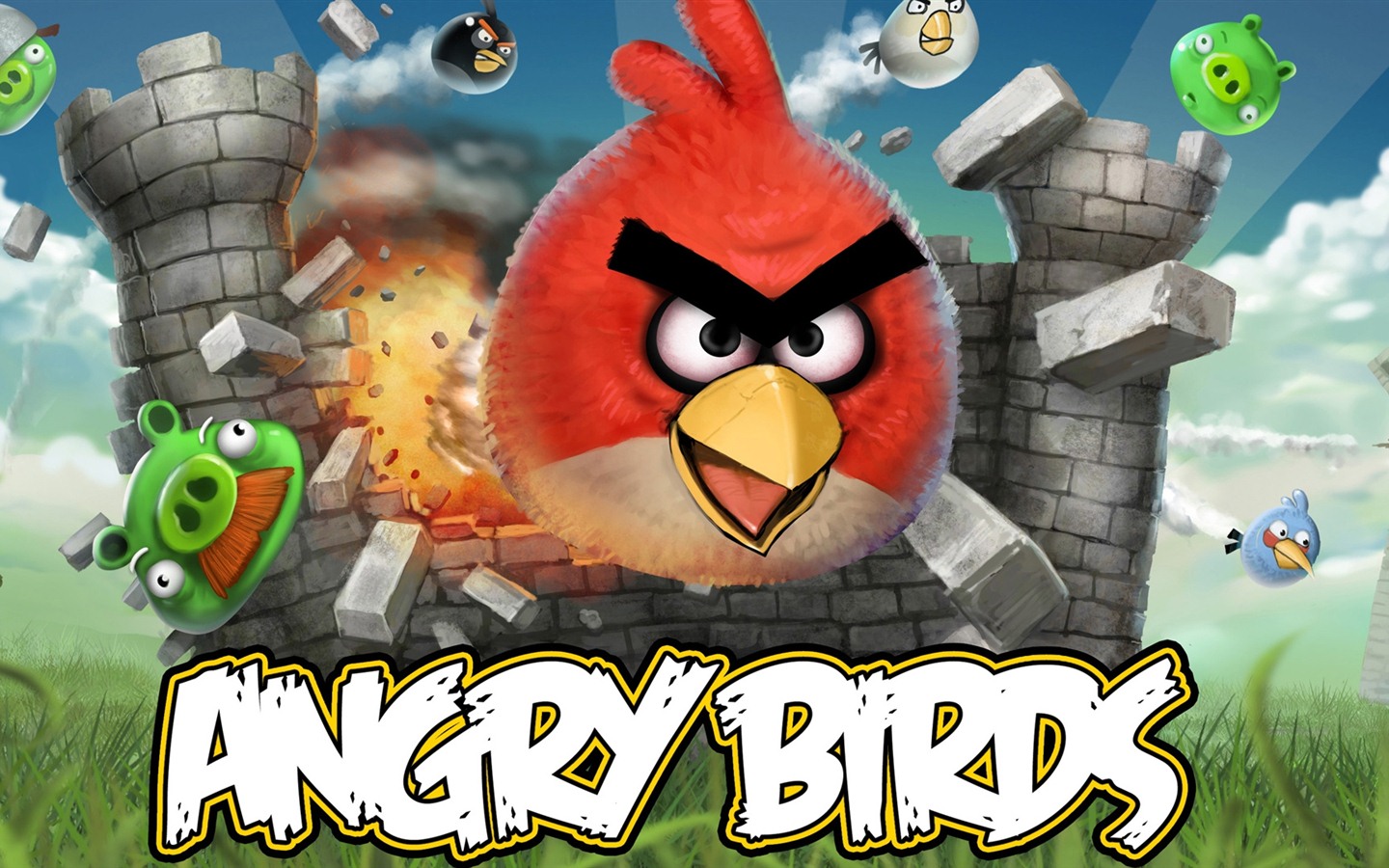 Angry Birds game wallpapers #15 - 1440x900