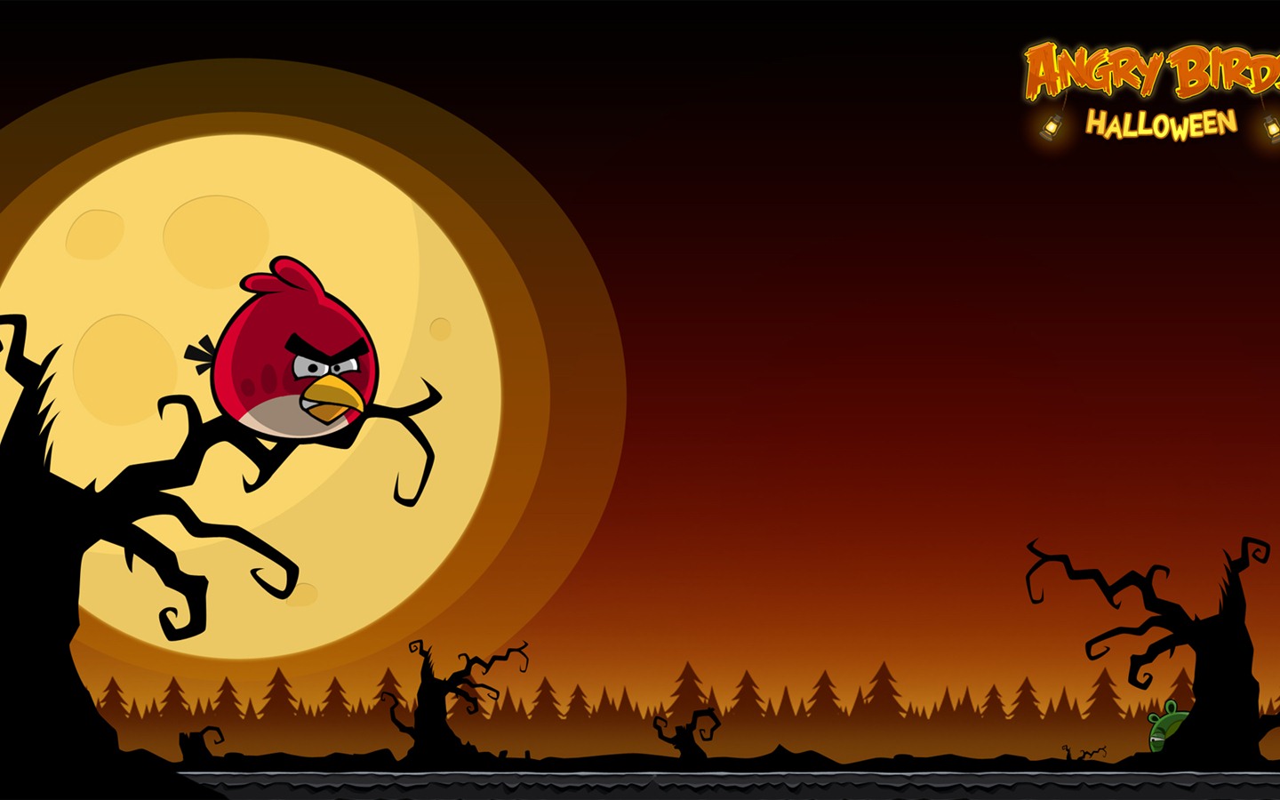 Angry Birds Spiel wallpapers #26 - 1440x900