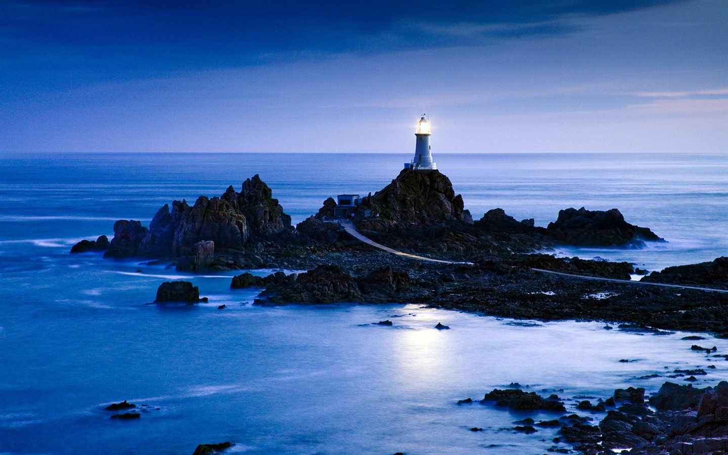Windows 7 壁紙：燈塔 #11 - 1440x900